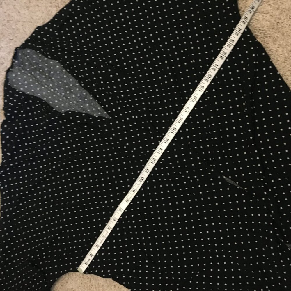 Ardene 100% Viscose Polka Dot Cocoon Kimono Cardigan Cover Up Medium M - Picture 11 of 14